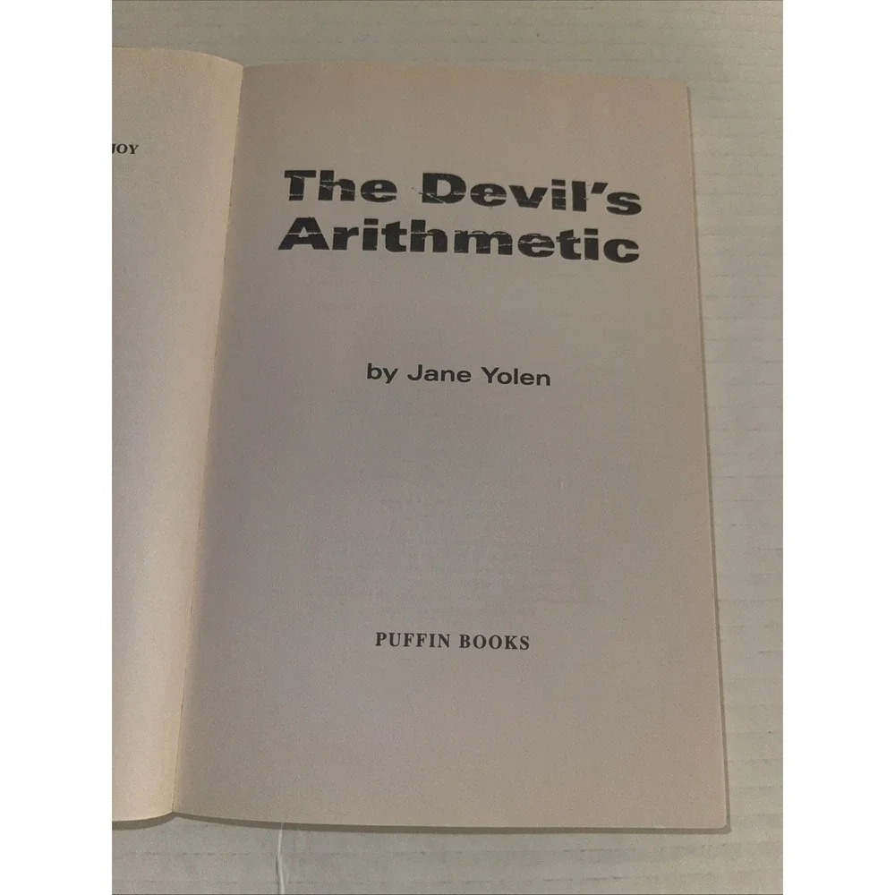 Devil's Arithmetic‎ by Jane Yolen (1990, Trade Paperback)
